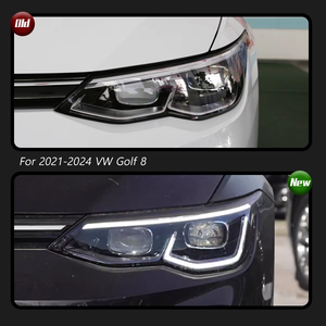 TYPY fari auto a LED luci di marcia diurna indicatori di direzione dinamici accessori auto per <span class=keywords><strong>VW</strong></span> <span class=keywords><strong>Golf</strong></span> <span class=keywords><strong>8</strong></span> 2021-2024 - Product Image 2