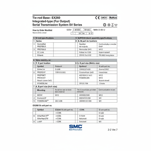 Pièces pneumatiques SS5V1-W10S10D-11B-C4-D de collecteur pneumatique SMC - Product Image 1