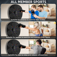 NewStyle Smart Punching Boxing Music MachineTraining Wall Target Pad Light Up Electric Smart Music Boxing Machine sans gants