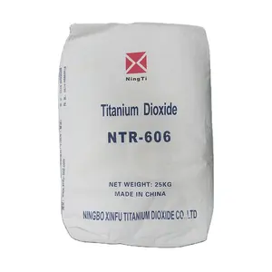 Plastic Grade Rutile Type Titanium Dioxide Powder Ntr-606 Highly Dispersed TiO2 Titanium Dioxide For Masterbatch