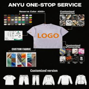 T-Shirt Vintage Personalizzata con Lavaggio Acido per Uomo, Cotone Pesante 260gsm, Maglietta Oversize con Grafica, Streetwear Y2K, Stampa DTG DTF con Logo - Product Image 3