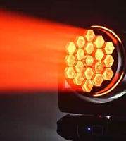Yifa 1940 K20 19X40W abeille oeil LED tête mobile lavage Zoom lumière grands yeux avec Halo anneau LED bande pour événement sur scène