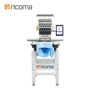 <span class=keywords><strong>Ricoma</strong></span> Máquina de Bordado Inteligente con Transferencia WiFi y Diseño USB Integrado 1200RPM para Bordado de Sombrero Profesional - Product Image 1