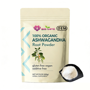 Pó de Raiz de Ashwagandha Autêntico Testado em Laboratório Suporte à Qualidade do Sono Suplemento de Relaxamento Natural - Product Image 1