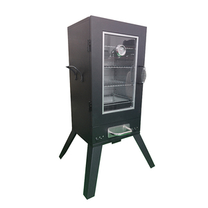 <span class=keywords><strong>Barbecue</strong></span> <span class=keywords><strong>vertical</strong></span> électrique à fenêtre de nouvelle conception, fumoir, grill avec grille de cuisson réglable, accessoires de cheminée en acier inoxydable - Product Image 1