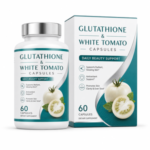 Complesso Premium <span class=keywords><strong>di</strong></span> Glutatione 8-in-1, 60 Capsule con Pomodoro Bianco, <span class=keywords><strong>Semi</strong></span> d'Uva e Acido Ialuronico per Bellezza e Benessere, Confezione Convenienza - Product Image 1