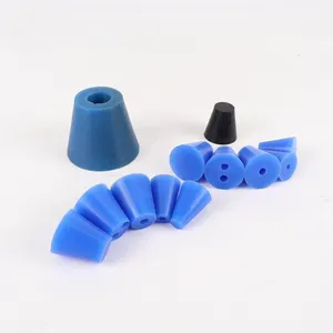 High Temperature Resistant Food Grade Customized Good Wear Resistance Silicone Rubbers Stopper Solid Plugs