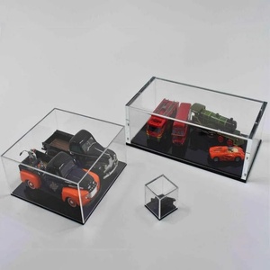 Yageli Hot Sale for Transparent Acrylic Customizable Size Thickness Model Car <b>Display</b> <b>Case</b> Custom Logo 1/18 Scale Diecast - Product Image 5