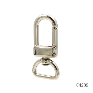 Sang Trọng Keychain Phần Cứng Vòng Chìa Khóa Clasp Mùa Xuân Snap Hook 16Mm Xoay Tôm Hùm Clasp Cho Dây Đeo Bằng Da - Product Image 3