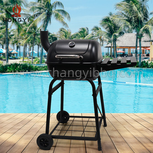Parrilla de Carbón para Exteriores HONGYI con Ruedas, Parrilla Multifuncional para Camping de Acero Galvanizado BQ207809 - Product Image 5