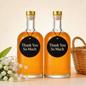 Bouteille en verre pour huile d'olive avec logo personnalisé, bouchon en liège, forme cylindrique, pour whisky, vodka, gin, tequila, <span class=keywords><strong>rhum</strong></span>, spiritueux, brandy, <span class=keywords><strong>coffret</strong></span> cadeau - Product Image 6