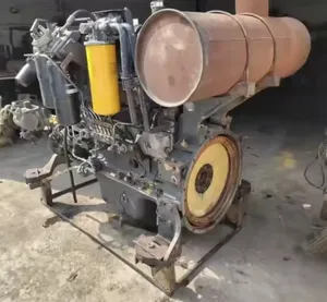 נחמד בשימוש מחפר 6d125 הרכבה דיזל שלם אופנוע גנרטור טורבו ג 'ט - Product Image 4