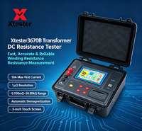 Testeur de résistance DC des enroulements de transformateur Xtester-3670B 10A avec démagnétisation automatique, imprimante intégrée, Bluetooth USB