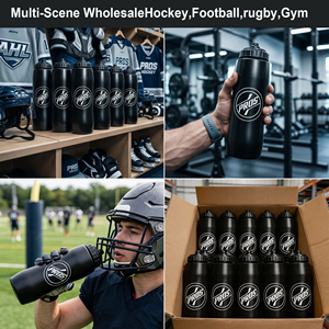Borracce Sportive Personalizzate con Logo da 32oz, Senza BPA, Riutilizzabili, in Plastica, per Palestra e Sport all'Aperto - Product Image 4