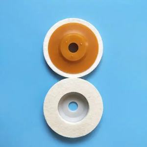 Rueda de pulido de fieltro de lana 100% de 3/5/7 pulgadas (100 mm, 5 mm) de grosor medio, abrasiva, de alta eficiencia para joyería fina OEM - Product Image 6