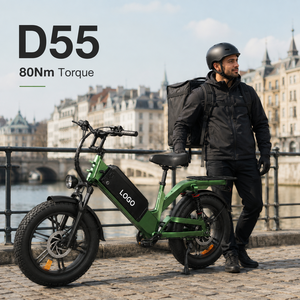 Bicicleta Eléctrica de Reparto Segura D55, 48V 55Ah, 240km de Autonomía, 750W, Neumáticos Anchos, con Luces de Freno y Señales de Giro - Product Image 1