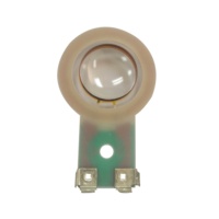 8ohm 25mm PEI Tweeter avec bobine vocale remplacement klaxon diaphragme Compression pilote en plastique diaphragme haut-parleur accessoires