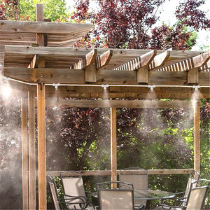 Sistema de atomización de baja presión con boquilla microaspersora para enfriamiento exterior, patio, trampolín y riego de plantas - Product Image 2