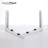 NOUVEAU Support Métallique Soudé Industriel pour Unité Extérieure de Climatiseur HVACR, Durable, Écologique, Revêtement Poudré Blanc, Garantie 1 An sur les Pièces