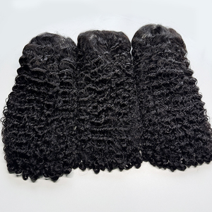 Peluca de cabello humano rizado birmano con encaje, color natural, rizos definidos y suaves, peluca con encaje HD de alta densidad para vendedores en línea - Product Image 4