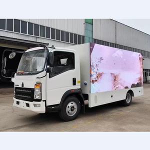 HOWO P4 P5 P6 Outdoor Seamless LED Display Box Truck Suppliers for Outdoor Advertising in Dubai - Product Image 3