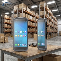 Terminal portable Android PDA, écran HD 5,5 pouces, processeur octa-core, lecteur de codes-barres, 4G LTE, double SIM, NFC, GPS, IP65, PDA robuste