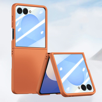 Étui pour Z Flip 7 avec protection d'écran en verre, coque de protection antichoc en 10 couleurs