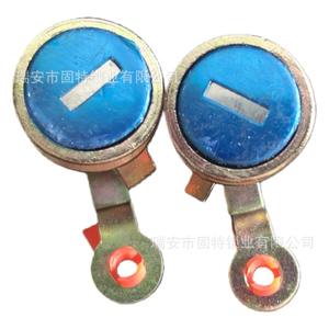 Cilindro de Cerradura para Puerta de Coche Han Yang, Aleación de Zinc, Modelo Wuzheng Aochi, Acabado Bronce - Product Image 1