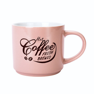 แก้วกาแฟเซรามิก Liling Minghui ขนาด 12 ออนซ์ พิมพ์ลายสกรีน สำหรับเป็นของขวัญ - Product Image 1