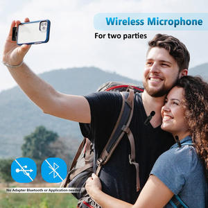 Microphone-Cravate Sans Fil Portable Plug-and-Play pour Enregistrement, Streaming en Direct, Vlogs, <span class=keywords><strong>TikTok</strong></span> et Interviews - Product Image 5