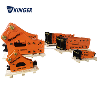 Casse-roche hydraulique KINGER YDHB680 pour mini-chargeuse/excavatrice