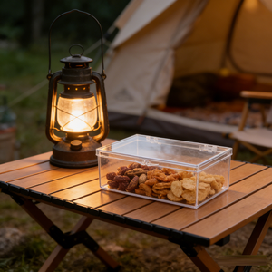 กล่องอะคริลิคใส ฝาปิดแม่เหล็ก งานแฮนด์เมด ทรงสี่เหลี่ยม สำหรับจัดแสดงหรือใช้ในบ้าน - Product Image 3