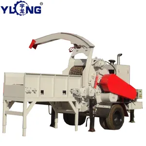 YULONG T-Rex6550A diesel wood chipper crusher