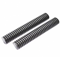 Trapezoidal Lead Screw ACME Threaded Rods Left Right Hand Thread Carbon Steel Stud Bolts Fasteners Screws