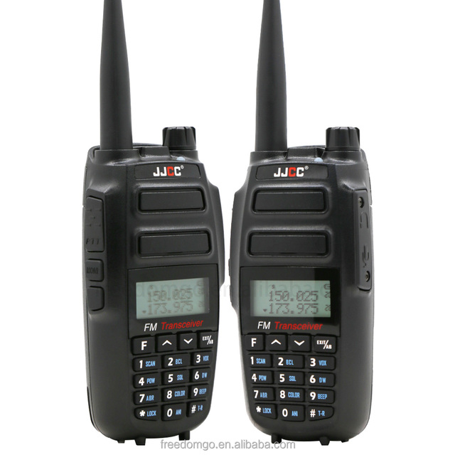 JJCC UV6800 Analog Walkie Talkie Uhf Vhf Two-way Ham Radio Handheld Transmitter for Long Distance