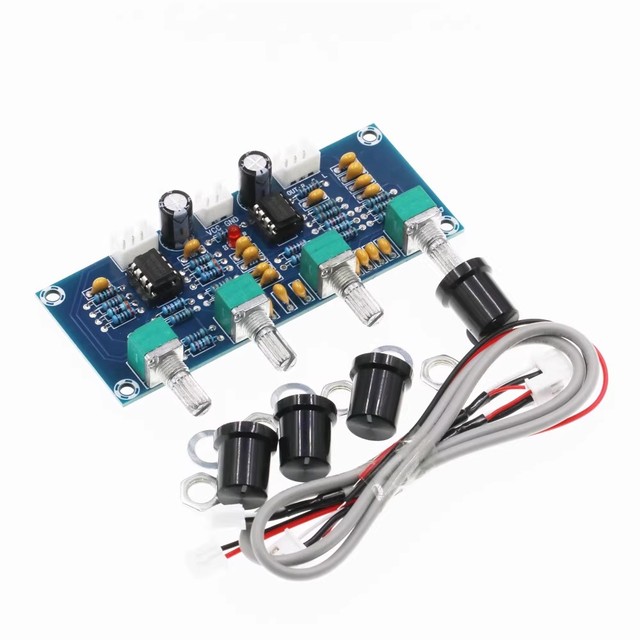 High quality XH-A901 NE5532 Tone Board Preamp Pre-amp With Treble Bass Volume Pre-amplifier Tone Controller for Amplifier Board
