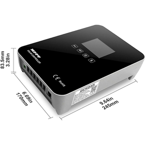 60A to 100A MPPT <strong>Solar</strong> <strong>Charge</strong> <strong>Controller</strong> 12V/24V/48V Auto Maximum Power Point Tracking Mobile APP with <strong>Solar</strong> Regulator - Product Image 2