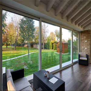 <span class=keywords><strong>Porte</strong></span> coulissante en verre pour balcon et cuisine, insonorisée et économe en énergie, en aluminium - Product Image 6