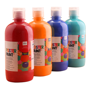 Forniture artistiche carta da imballaggio sciolta a base d'acqua media colore acrilico bambini bambini tempera paint - Product Image 5