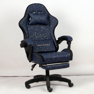 Chaise <span class=keywords><strong>de</strong></span> jeu PC pivotante économique avec repose-pieds Siège <span class=keywords><strong>de</strong></span> jeu inclinable ergonomique <span class=keywords><strong>haut</strong></span> <span class=keywords><strong>de</strong></span> <span class=keywords><strong>gamme</strong></span> Style design moderne - Product Image 5