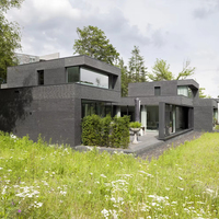 Maison modulaire flexible à 2 étages, 3 chambres, 3 salles de bain, résidence préfabriquée moderne, duplex, villa de luxe prête à l'emploi