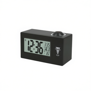 <b>Digital</b> Alarm <b>Clock</b> With Temperature Display And Light Sensor For Desk Or Bedside Use - Product Image 2