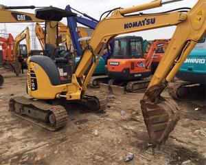 Miniexcavadora sobre orugas Komatsu PC35 3ton usada con motor y bomba 1 año de garantía a la venta - Product Image 4