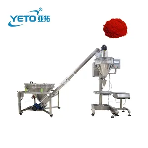 Yeto Semi-automatic powder filling machine seasoning powder powder quantitative weighing and filling machine packaging machinery