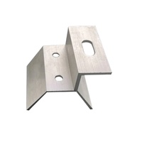 Support métallique pour système d'installation solaire à prix d'usine, accessoires de fixation de toit, support solaire trapézoïdal