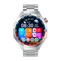Nuevo Smartwatch HW95 2026 con Llamadas BT, Botón Giratorio, Monitor de Ritmo Cardíaco, Contador de Pasos, Pantalla de 1.53 Pulgadas, IP67, Correa de Acero Inoxidable, 5-10 Días de Autonomía