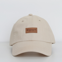 Topi Baseball Wanita Golf Trendy Hip Hop Anti-UV 6 Panel Berbahan Jaring Twill Berlubang dengan Logo Potongan Laser Langsung dari Pabrik