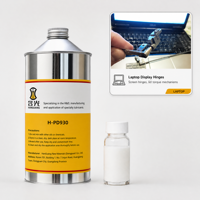 Film lubrifiant solide fluoré anti-genciveur et ininflammable pour charnières d'écran LCD d'ordinateur portable PD-930, joint en caoutchouc sûr pour plastique HANGUANG 1KG