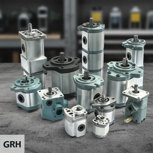 Bomba de engranajes hidráulica simple de alta presión para grúas agrícolas, camiones, excavadoras, cargadoras y plataformas elevadoras de brazo. - Product Image 5