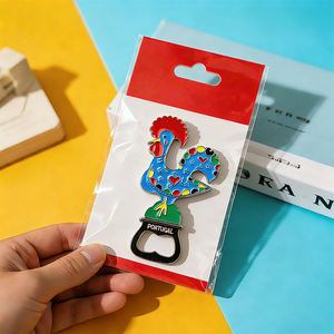 Destapadores de Botellas Metálicos de Recuerdo Turístico de Portugal al por Mayor, Recuerdos de <span class=keywords><strong>Turismo</strong></span> Personalizados de Lisboa y <span class=keywords><strong>Oporto</strong></span>, Imanes para Refrigerador, Herramientas para Latas, Juegos de Regalo - Product Image 6